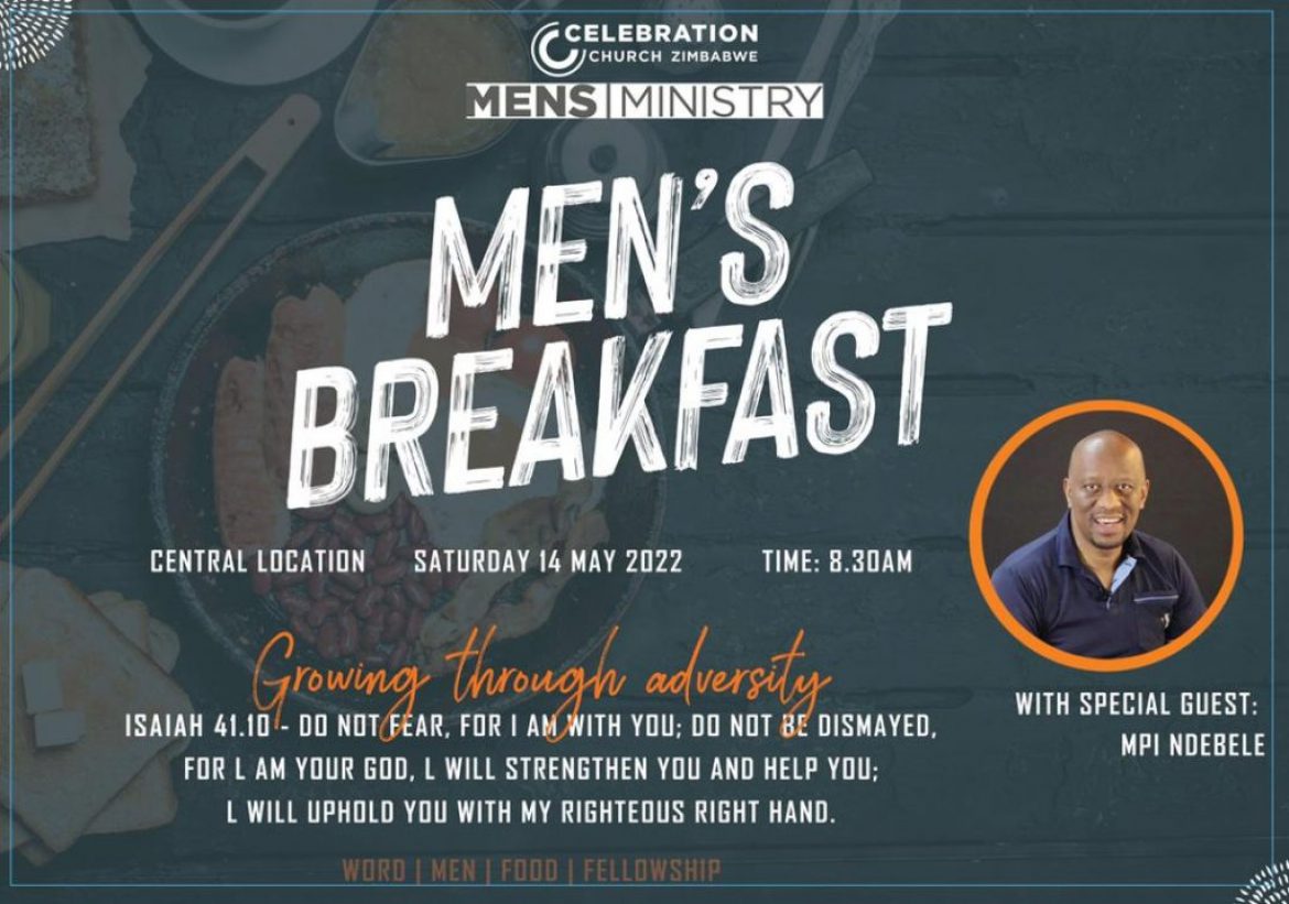 Growing in Adversity – Men’s Breakfast at Celebration Church Zimbabwe